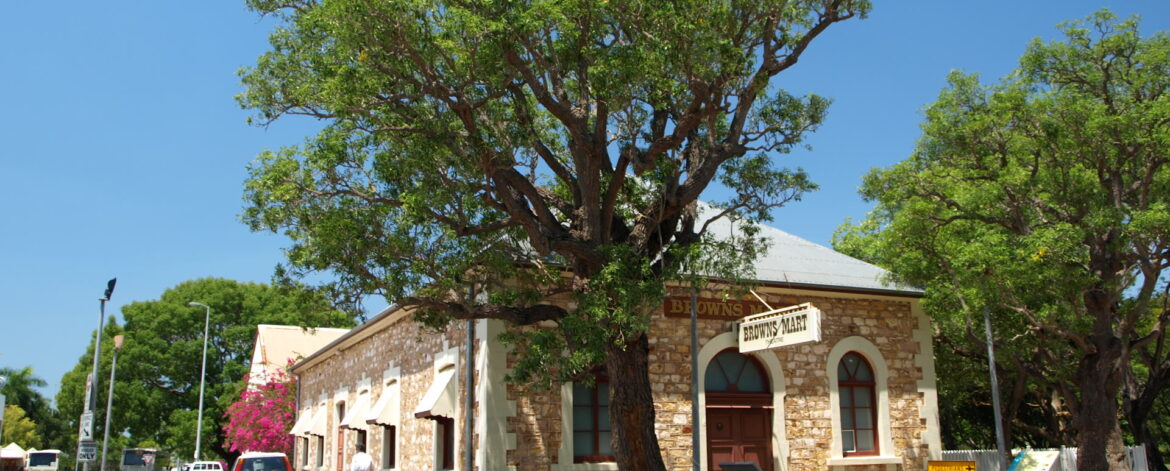 Browns Mart theatre exterior in Darwin. Photo Alex Healing. License CC BY 2.0.